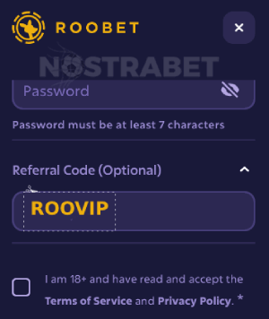 roobet redeem bonus code