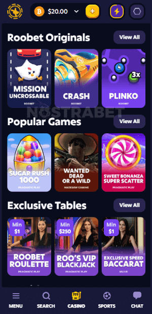 roobet casino games canada