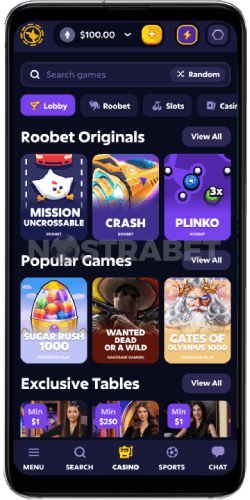 roobet casino mobile app