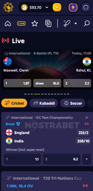 Roobet live betting