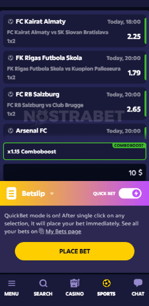 roobet place a bet