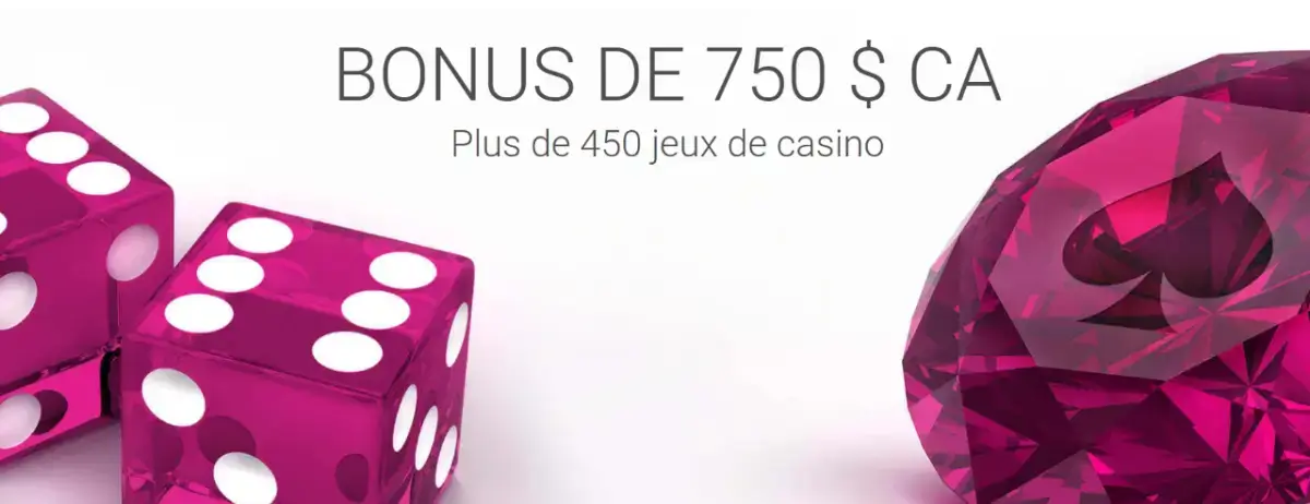 Ruby Fortune casino bonus de bienvenue