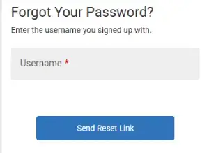 Ruby Fortune forgotten password