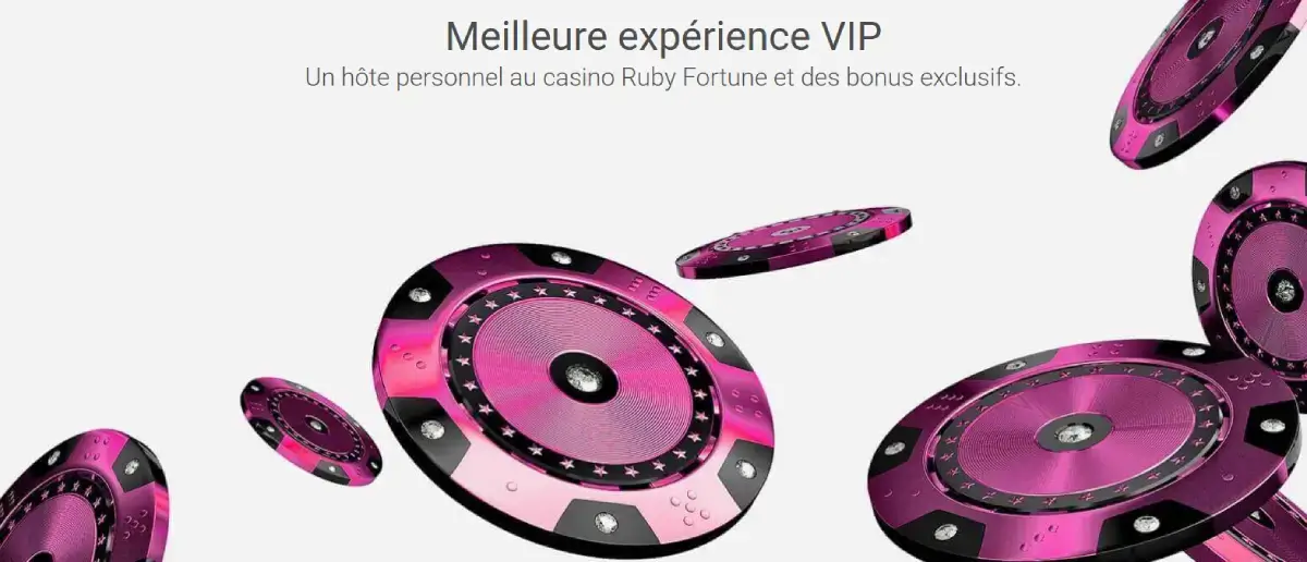 Ruby Fortune club VIP
