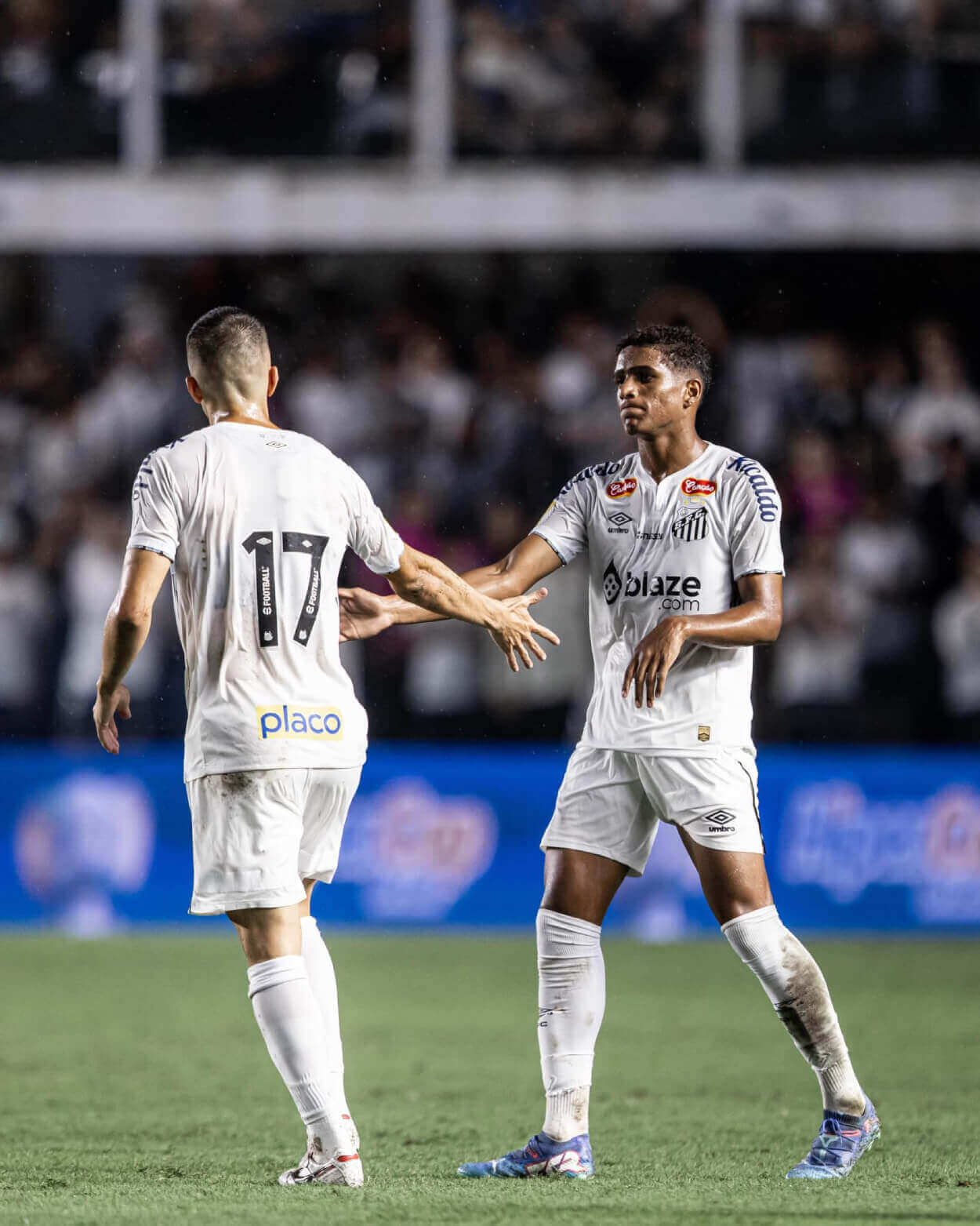 Jogadores do Santos