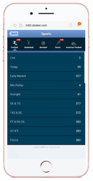 sbobet мобилна версия