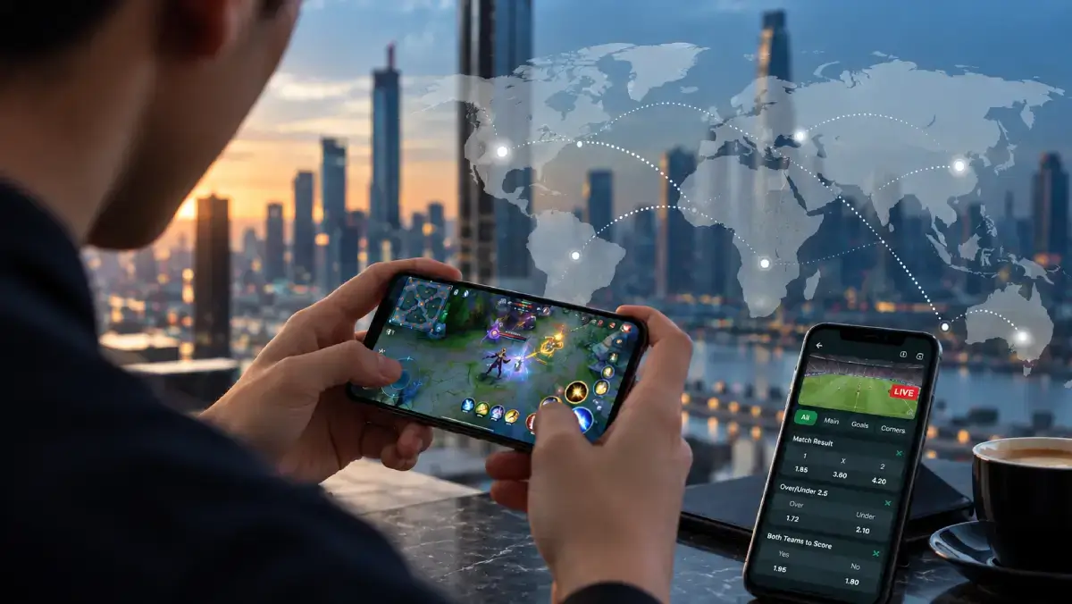 Smartphone gaming around the world