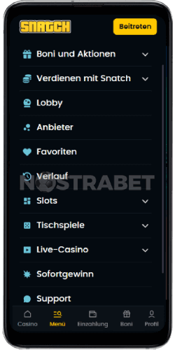 Snatch casino app