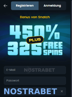 Snatch casino bonus code