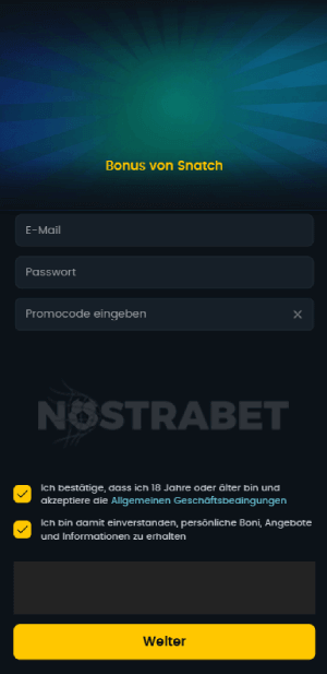 Snatch casino Registrierung