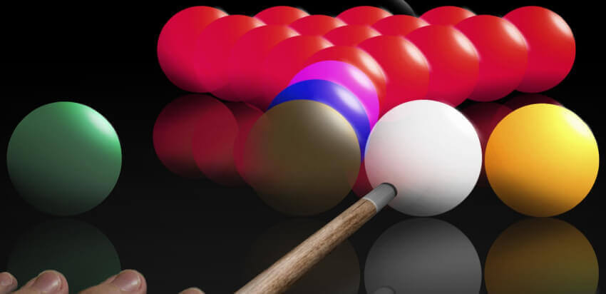snooker coloured balls