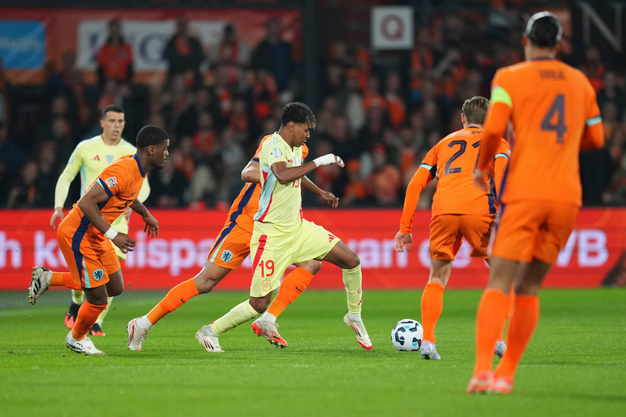 España vs Países Bajos