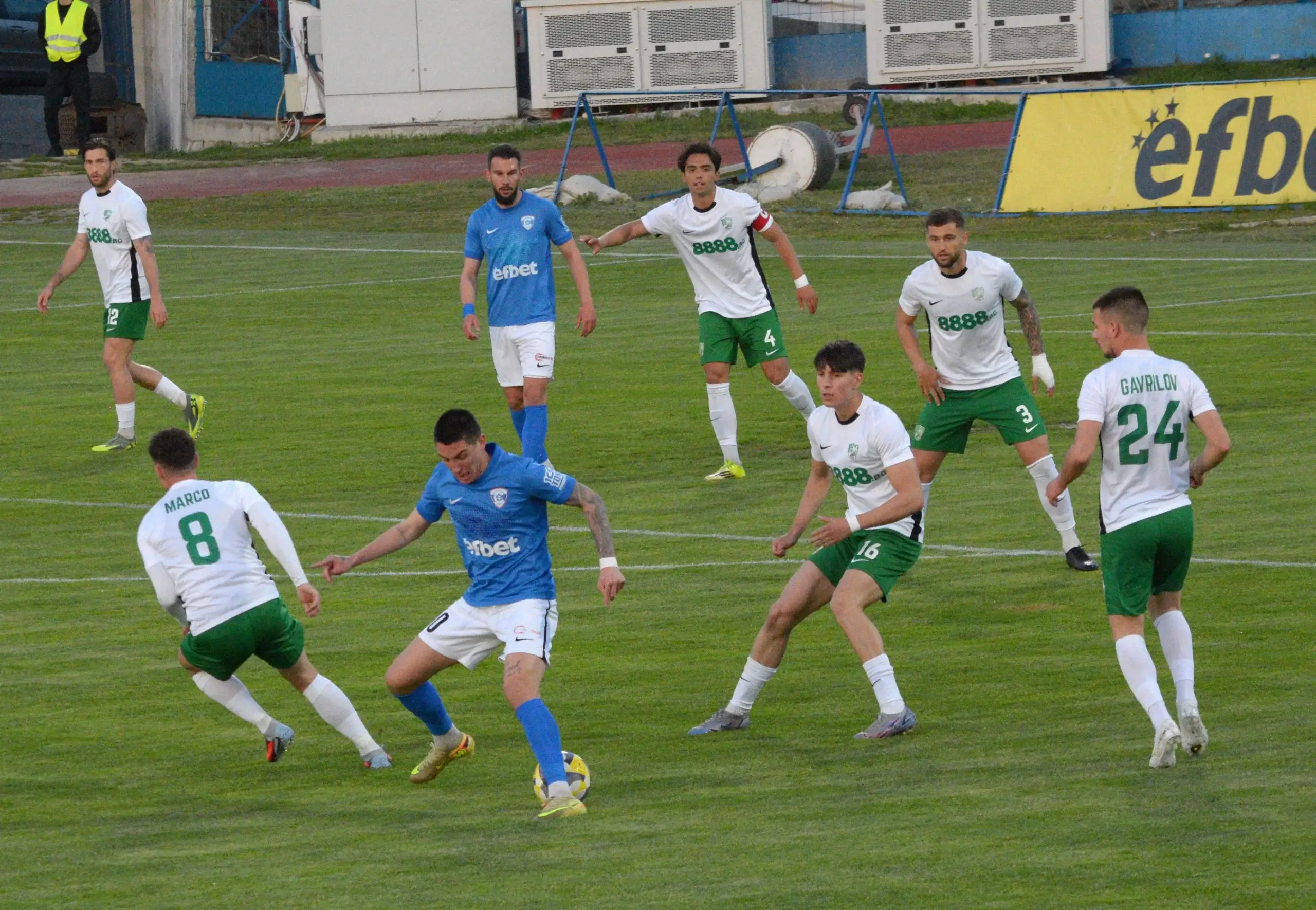 Георг Стояновски, Марко Бонино, Станислав Йовков, Стефан ГАврилов, Хуан Пабло Саломони и Факундо Константини