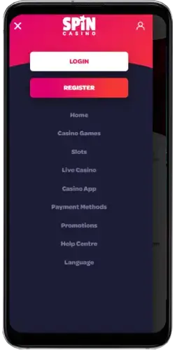 Spin Casino mobile play Ontario