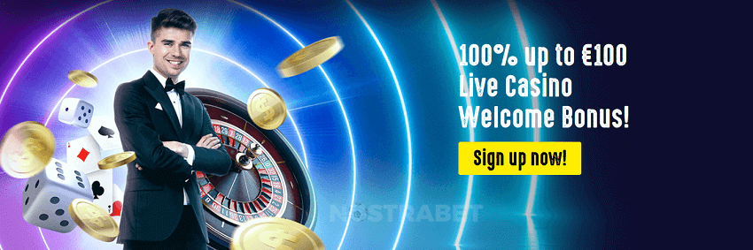 Spinit live casino welcome bonus