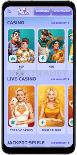 Spinrollz Mobile Version