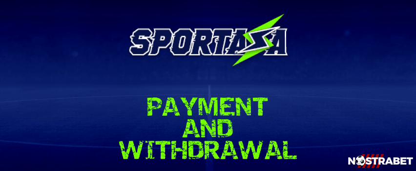 Sportaza Payment and Withdrawal
