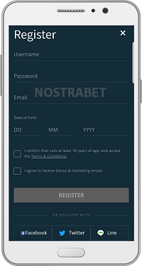 How to register in Sportsbet.io Mobile