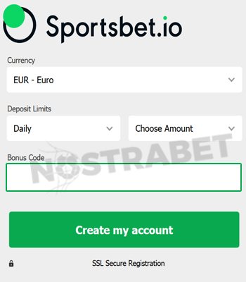 Código Promocional Sportsbet.io