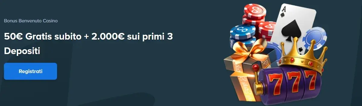 Bonus di benvenuto del casinò Stake