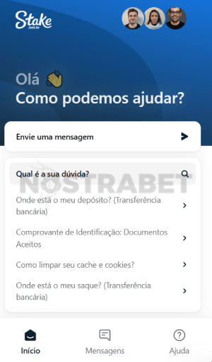 bate-papo ao vivo
