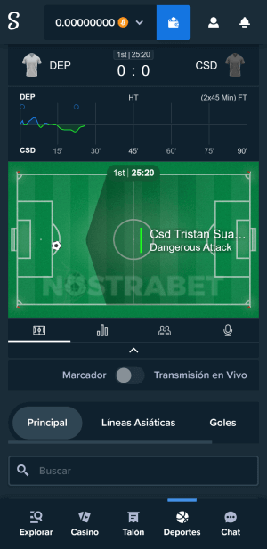 Stake apuestas en vivo movil