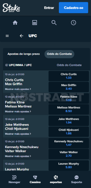 Stake UFC