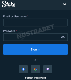 Stake US login