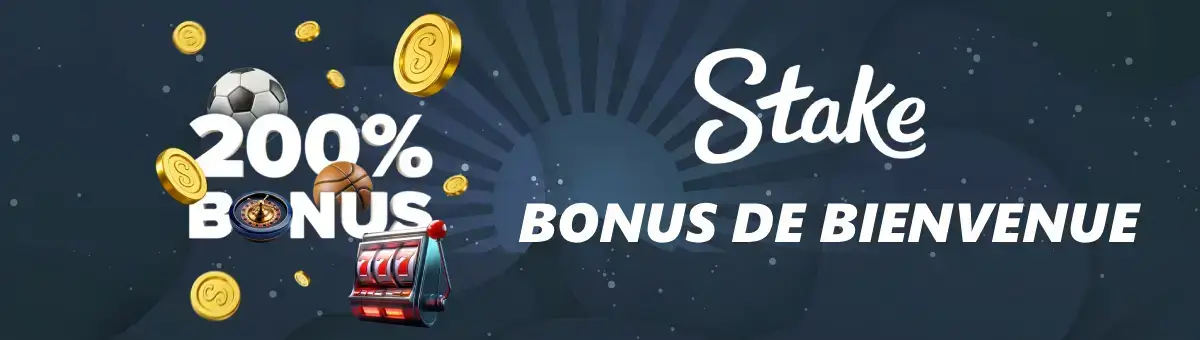 stake bonus de bienvenue
