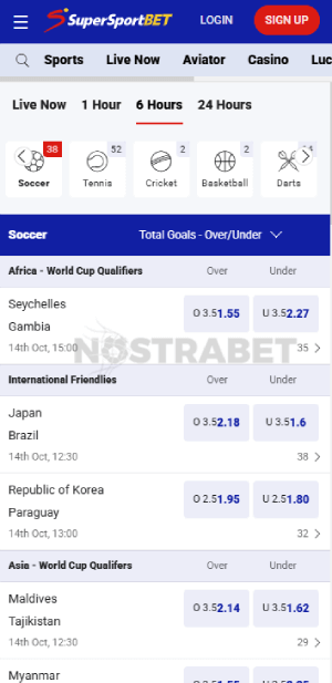 supersportbet live betting