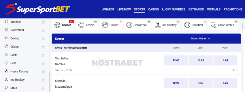 supersportbet sportsbook