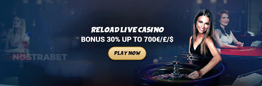 Svenbet live casino reload promo
