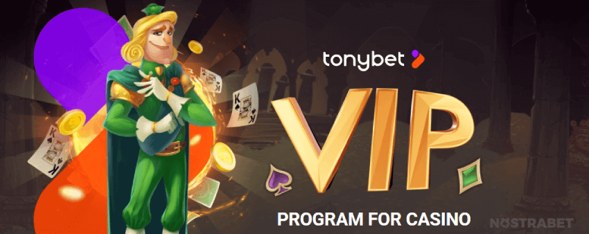 Tonybet VIP program casino