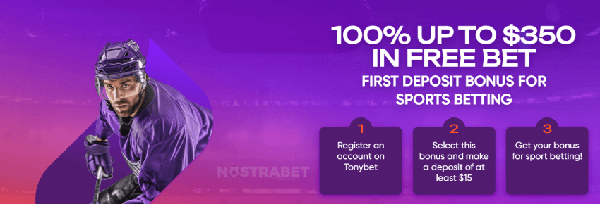 Tonybet welcome bonus sport