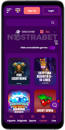 TrustDice Casino Mobile Version
