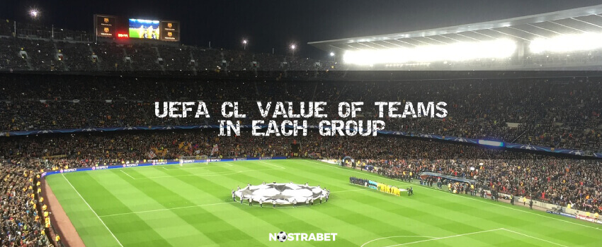 UEFA CL groups value