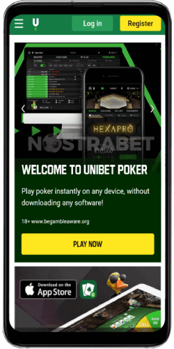 unibet poker app homepage mobile