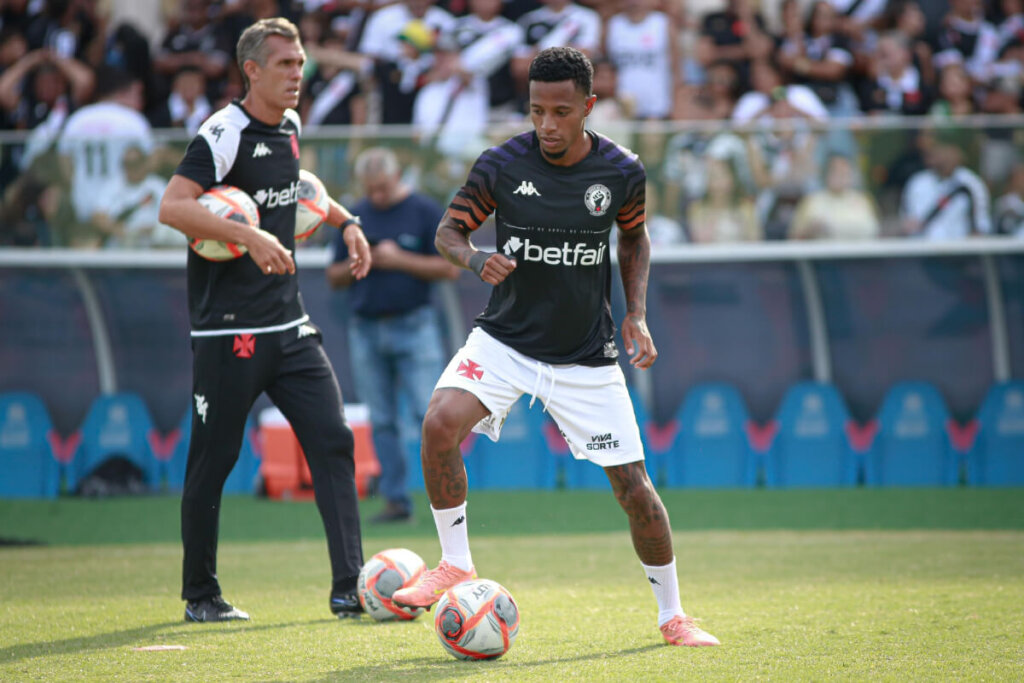 Vasco da Gama em treinamento