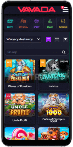 vavada mobilne opcje gry