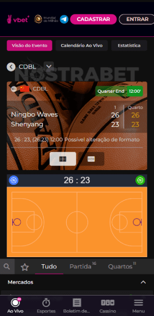 vbet esportes ao vivo