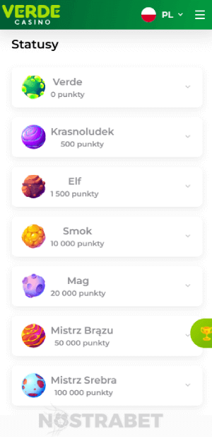 Verde program lojalnościowy