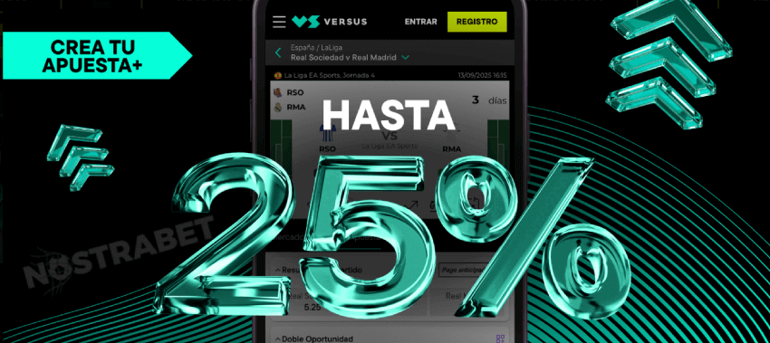 Versus creador de apuestas plus