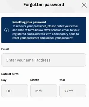 virgin bet forgot password