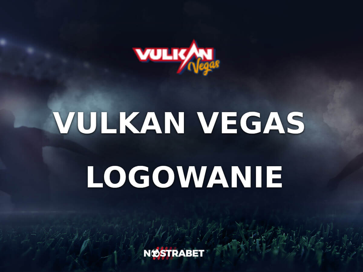 Ekran logowania Vulkan Vegas pokazujący pole na login, hasło i przycisk Zaloguj się