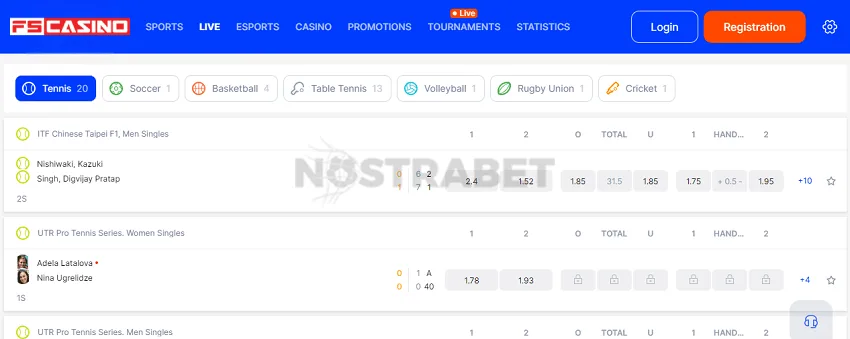 vulkanbet live betting