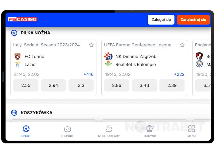 Wersja mobilna vulkanbet na tablet
