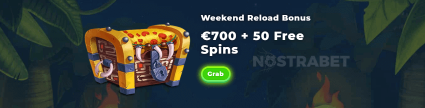 Wazamba Casino Weekend Reload Bonus
