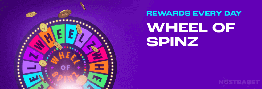 wheelz casino wheel of spinz