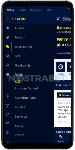 william hill android app sports