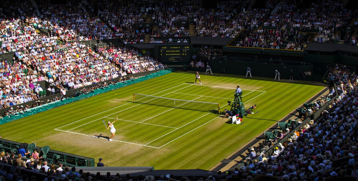 Wimbledon Women Tennis Match